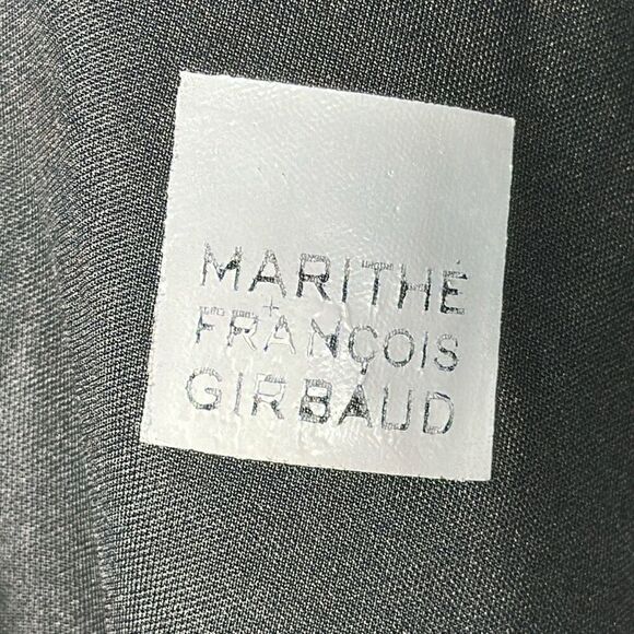 Marithe Francois Girbaud Track Jacket Mens 2XL Full Zip Black Y2K 90s Grunge - Picture 4 of 8